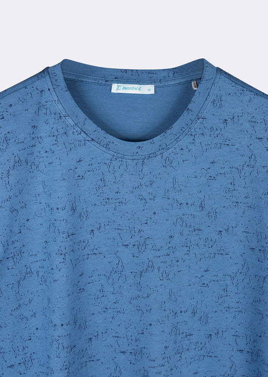 Indigo Crew Neck T-shirt