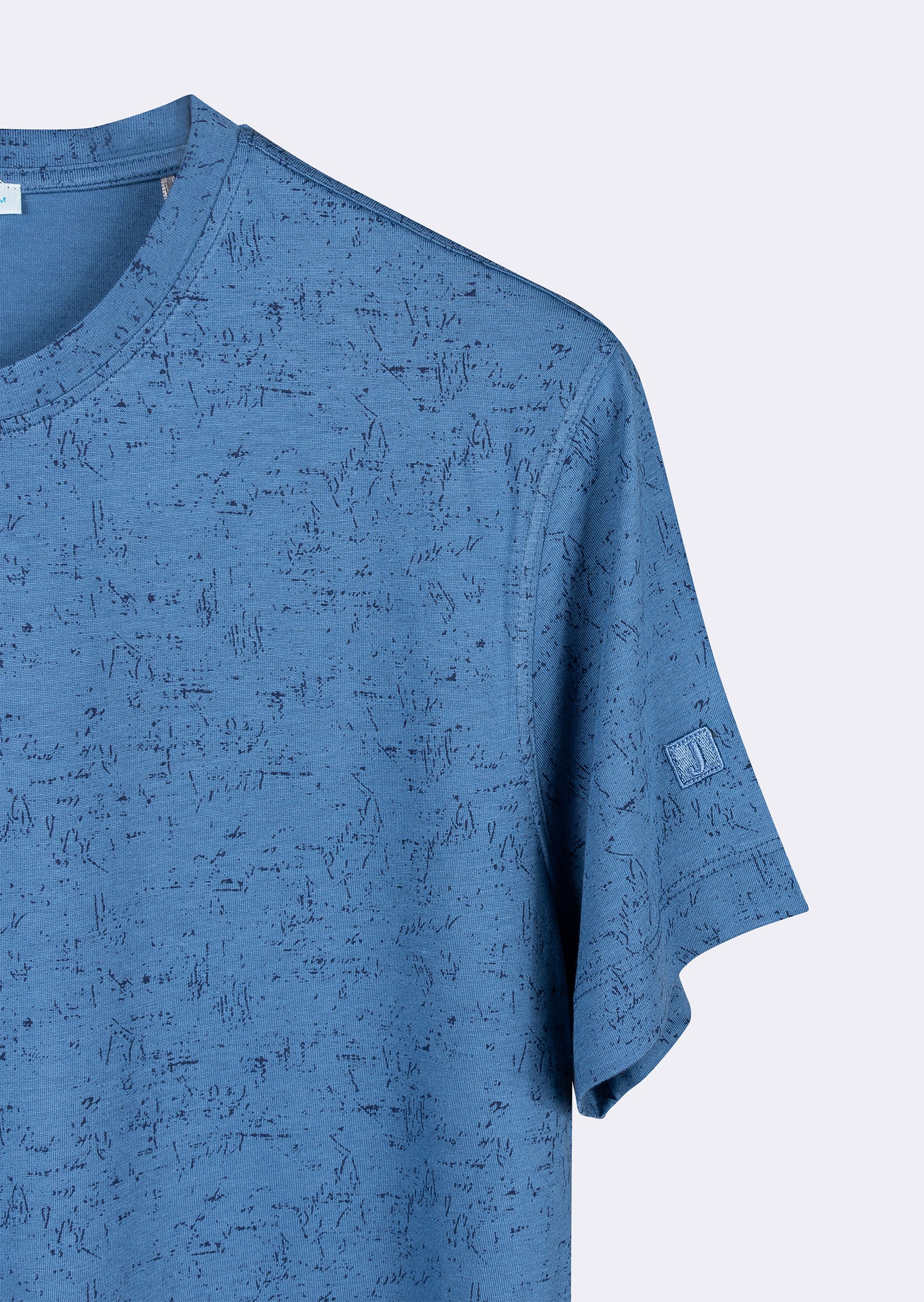 Indigo Crew Neck T-shirt
