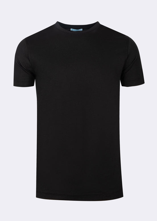 Black Crew Neck T-shirt