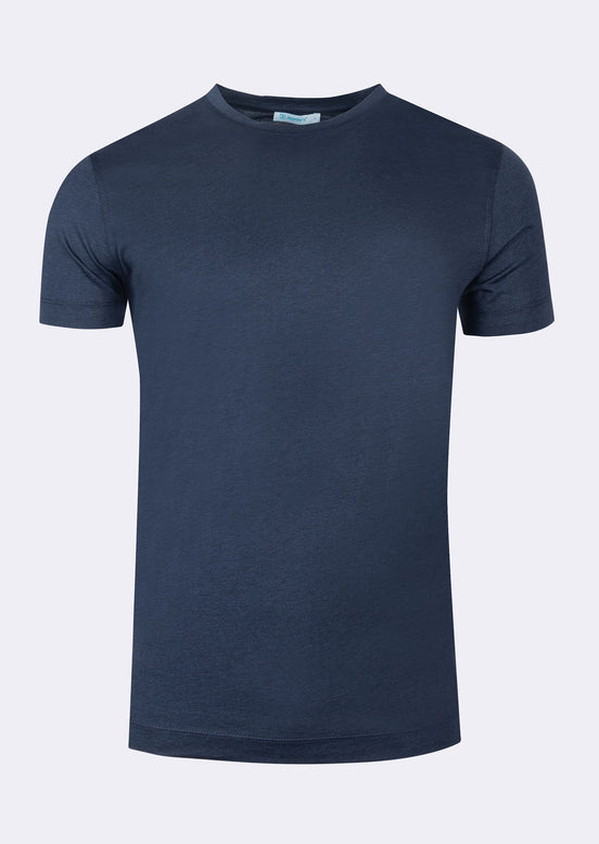 Navy Crew Neck T-shirt