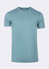 PASTEL BLUE Crew Neck T-shirt
