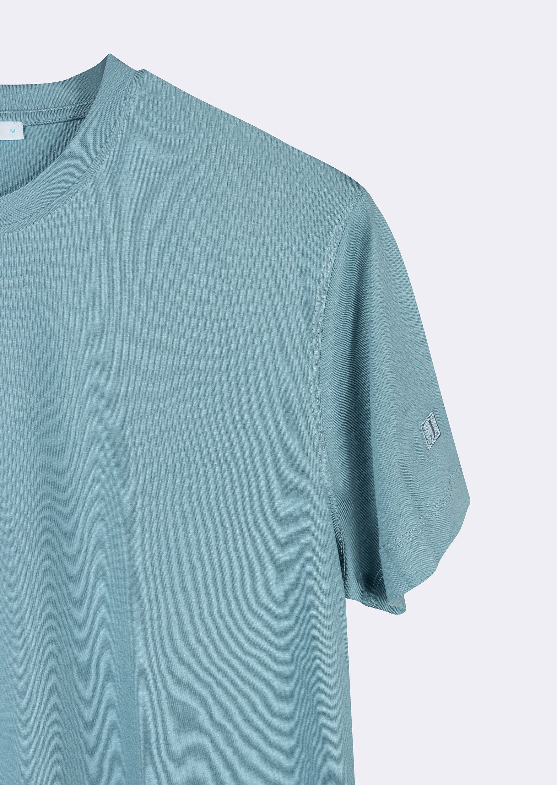 PASTEL BLUE Crew Neck T-shirt