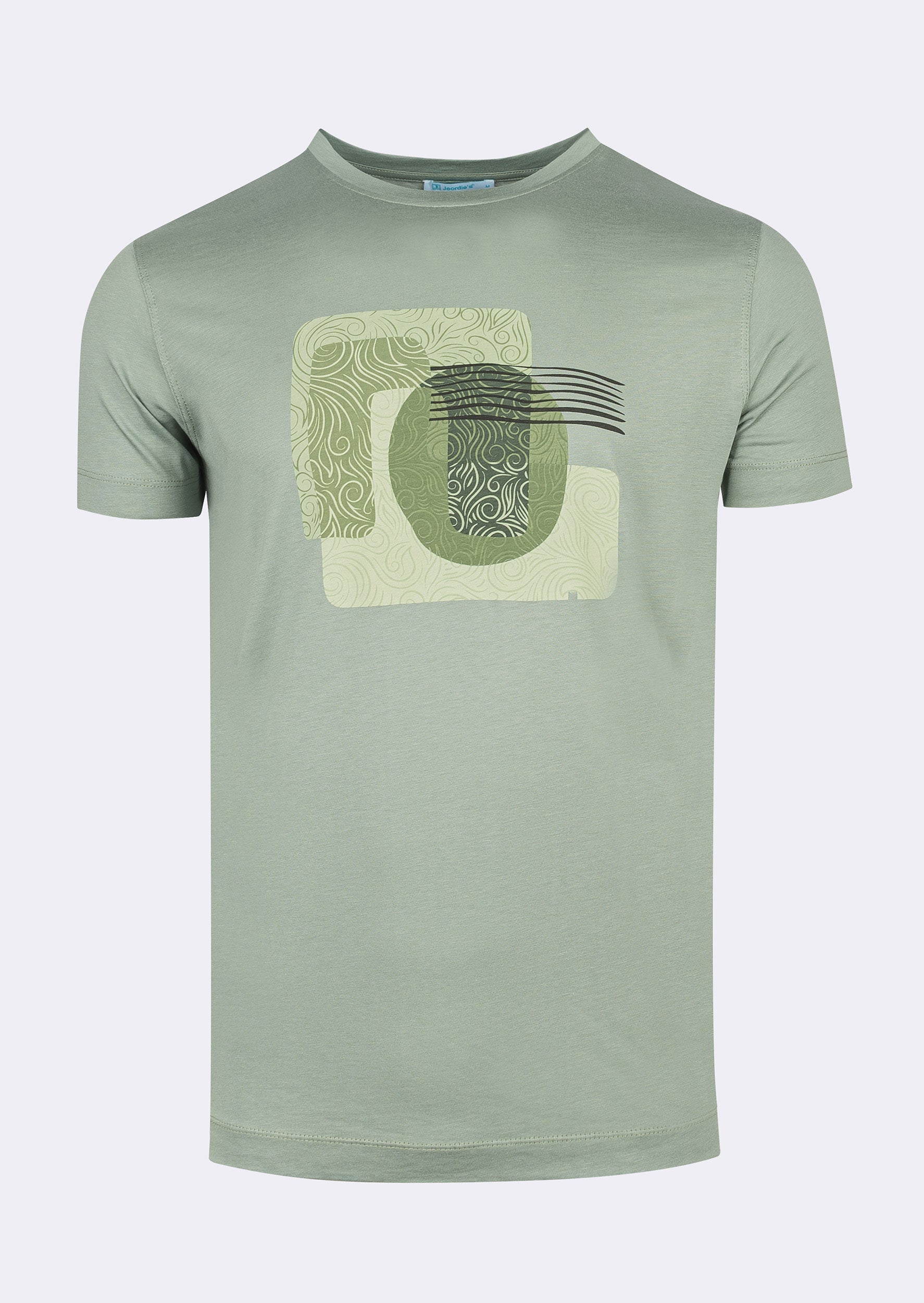 Khaki Crew Neck T-shirt
