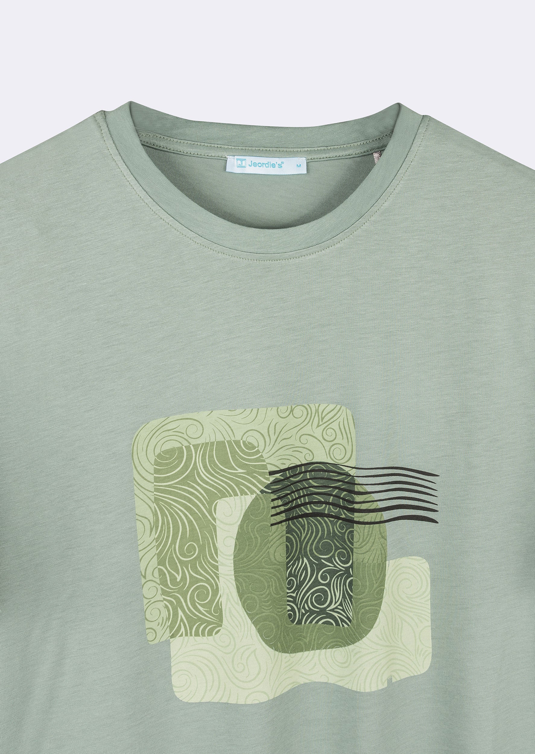 Khaki Crew Neck T-shirt