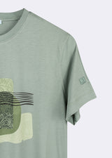 Khaki Crew Neck T-shirt