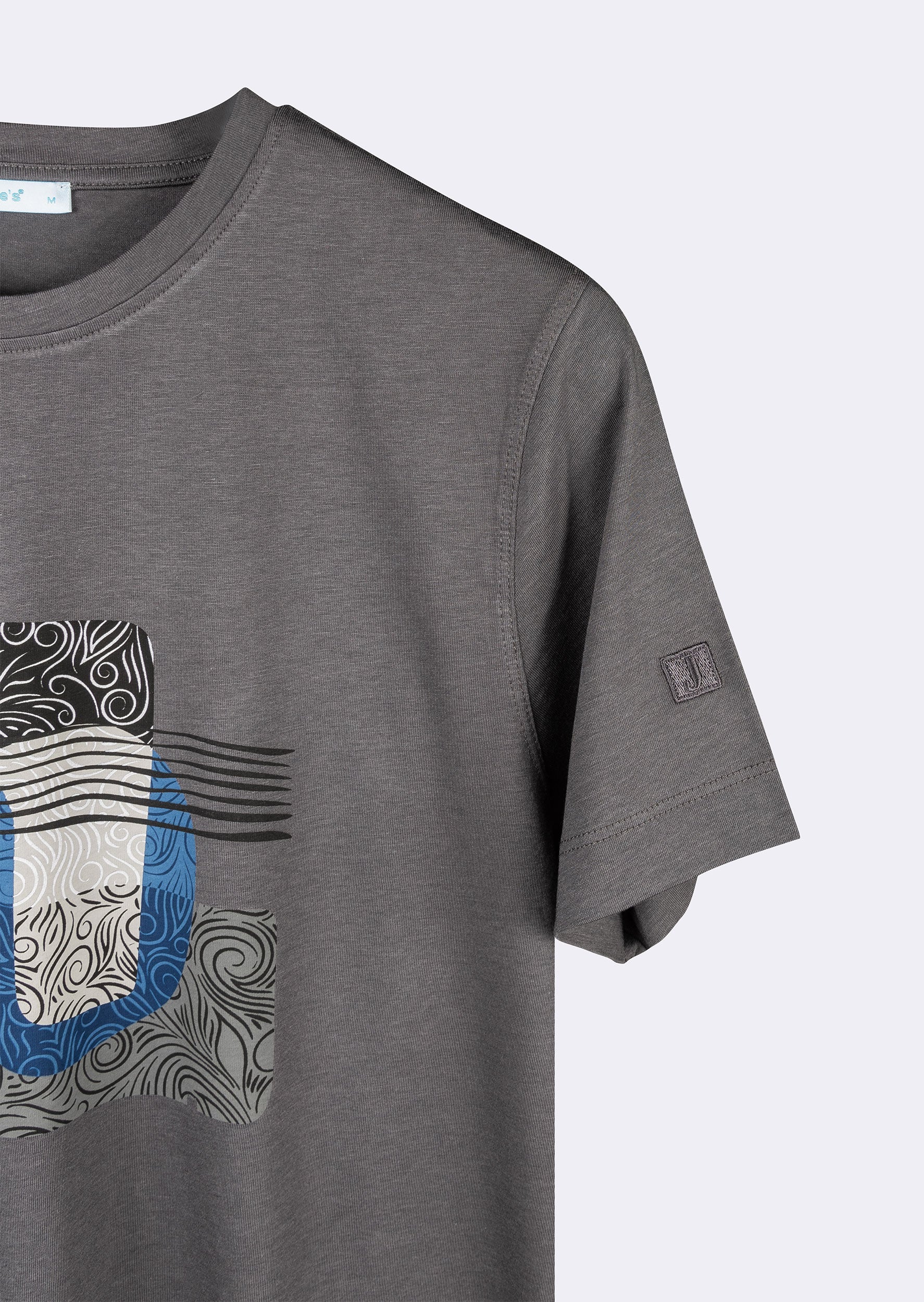Grey Crew Neck T-shirt