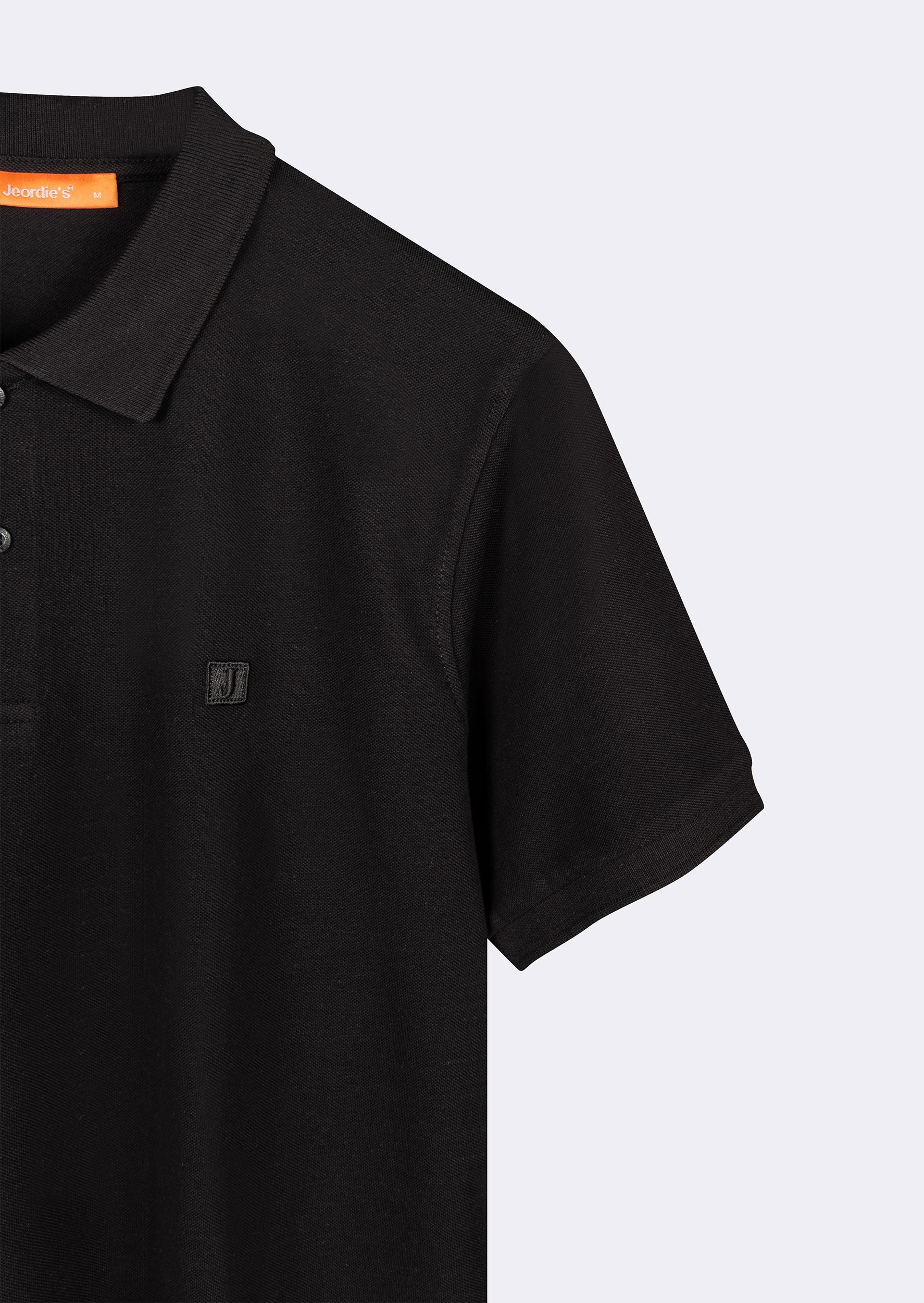 Black Polo T-Shirt