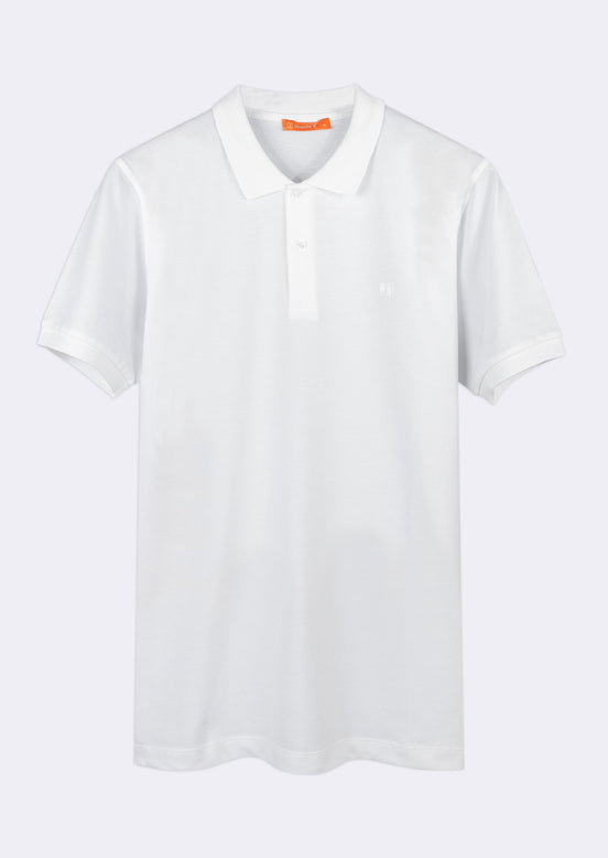 White Polo T-Shirt