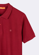Burgundy Polo T-Shirt
