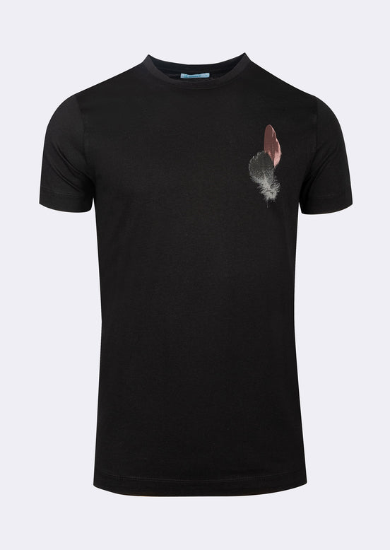 Black Crew Neck T-shirt
