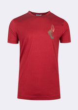 Burgundy Crew Neck T-shirt