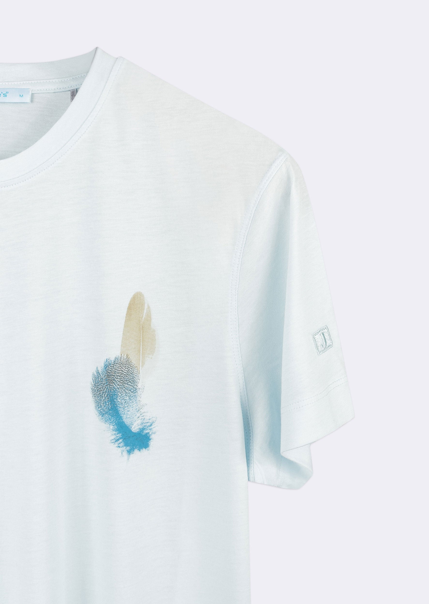 Light Blue Crew Neck T-shirt