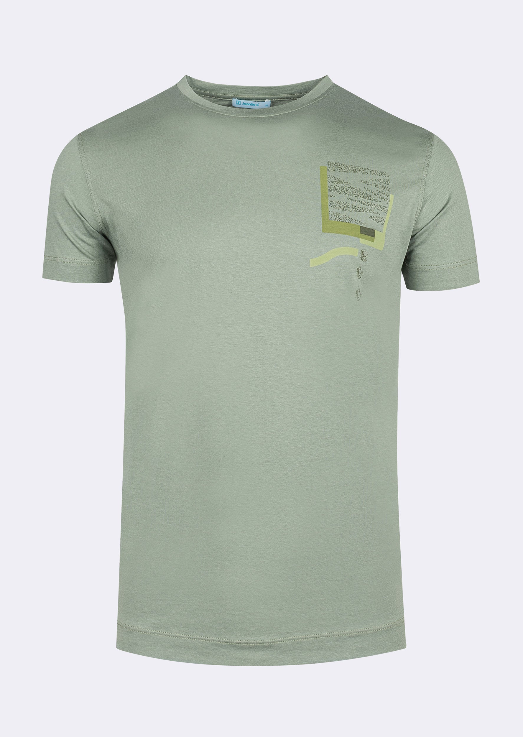 Khaki Crew Neck T-shirt