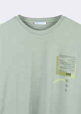 Khaki Crew Neck T-shirt