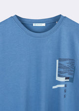 Indigo Crew Neck T-shirt
