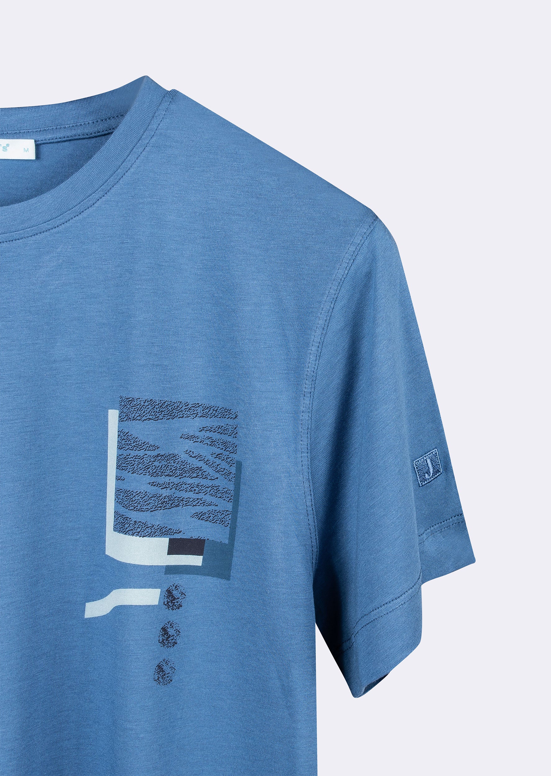 Indigo Crew Neck T-shirt