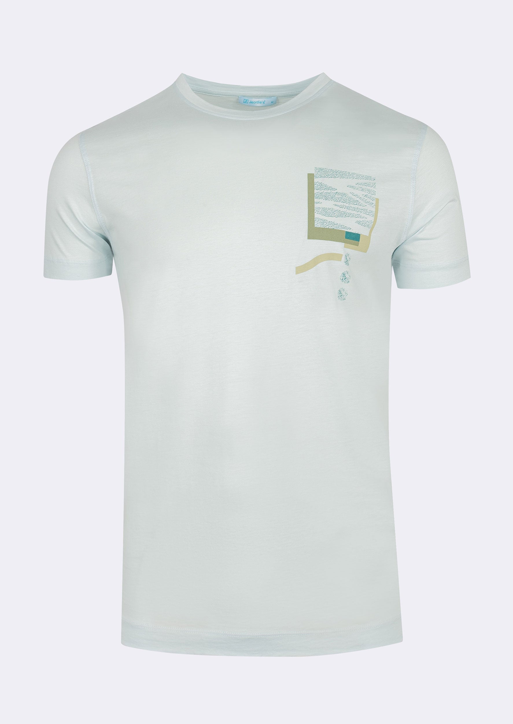 Light Blue Crew Neck T-shirt