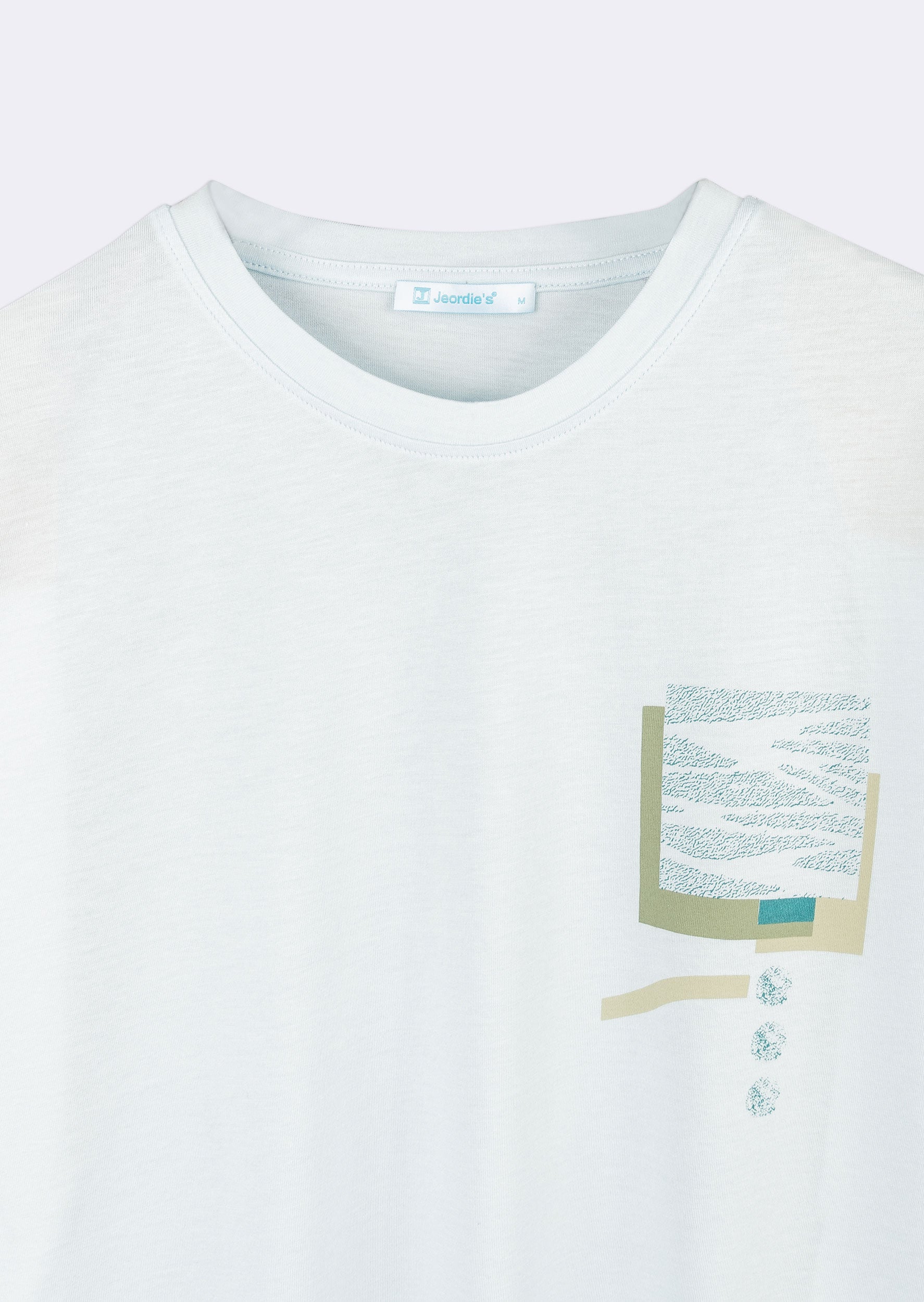 Light Blue Crew Neck T-shirt