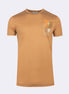 Taupe Crew Neck T-shirt