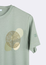Khaki Crew Neck T-shirt