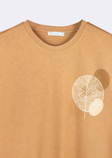 Taupe Crew Neck T-shirt