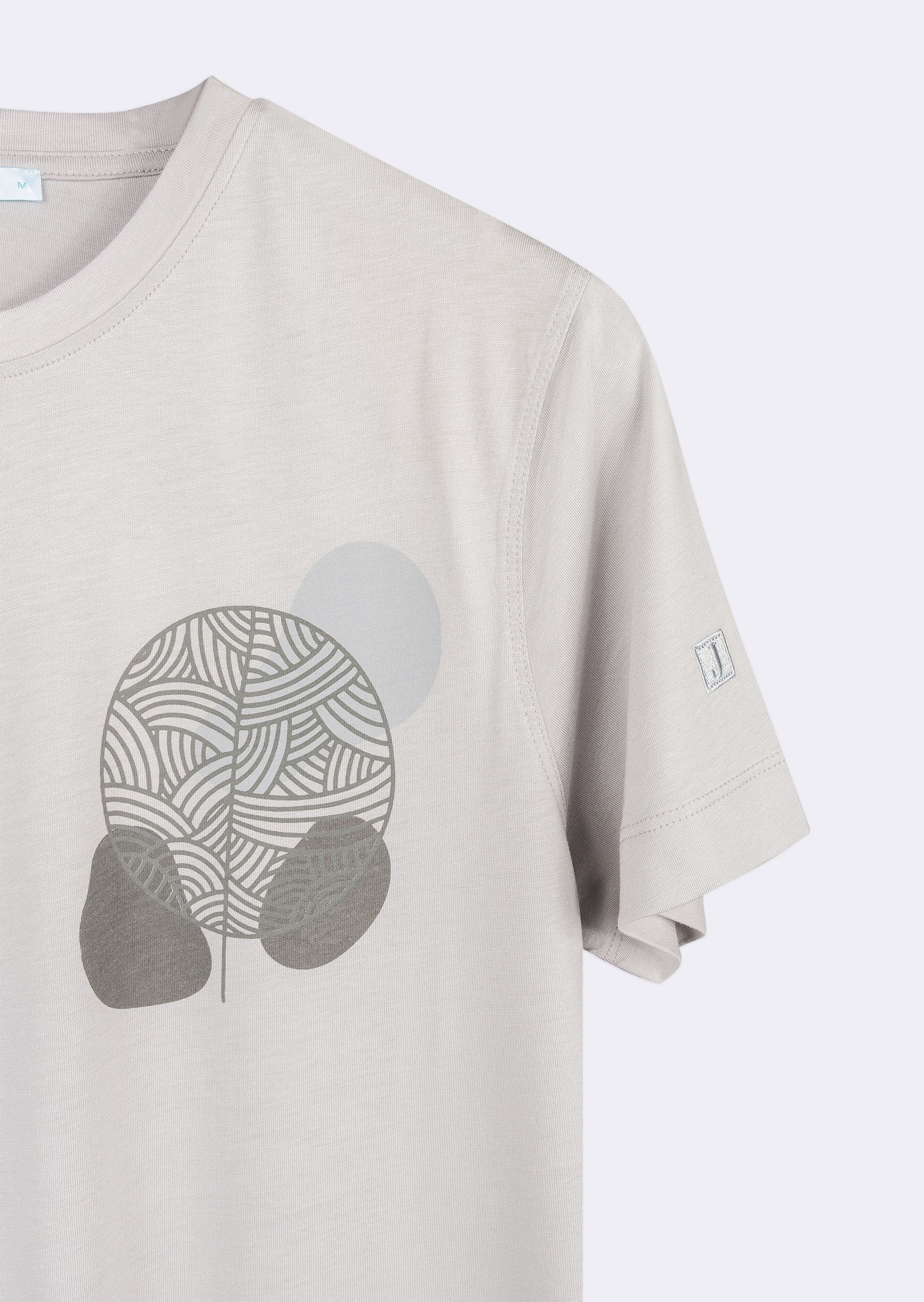 Ice Grey Crew Neck T-shirt