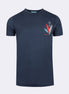 Navy Crew Neck T-shirt