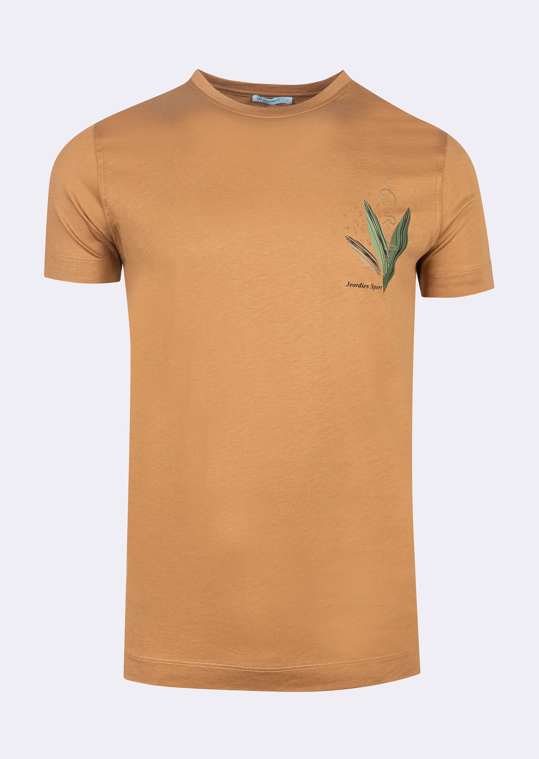 Taupe Crew Neck T-shirt