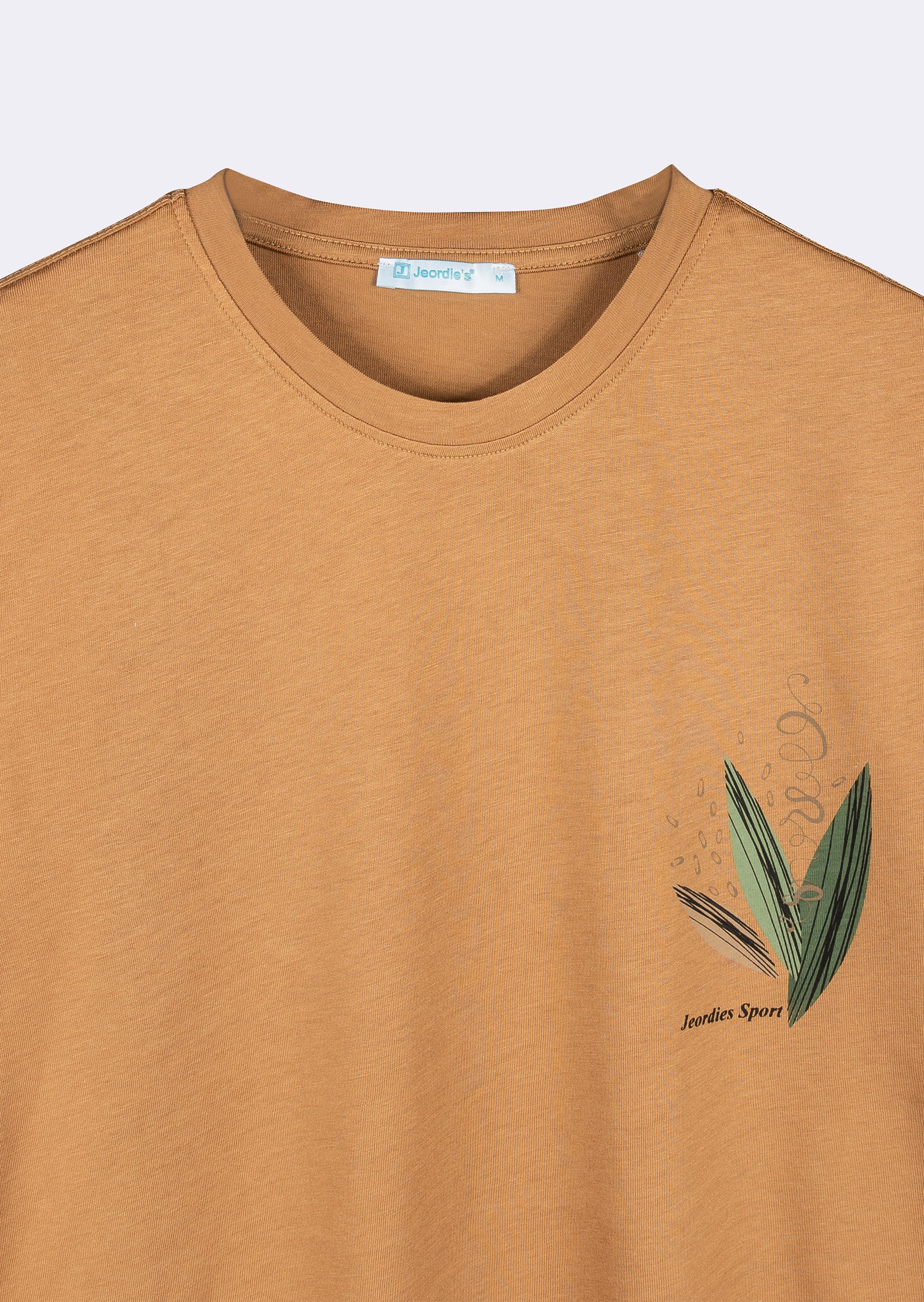 Taupe Crew Neck T-shirt