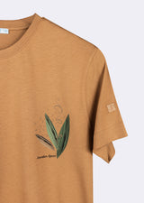 Taupe Crew Neck T-shirt