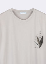 Ice Grey Crew Neck T-shirt