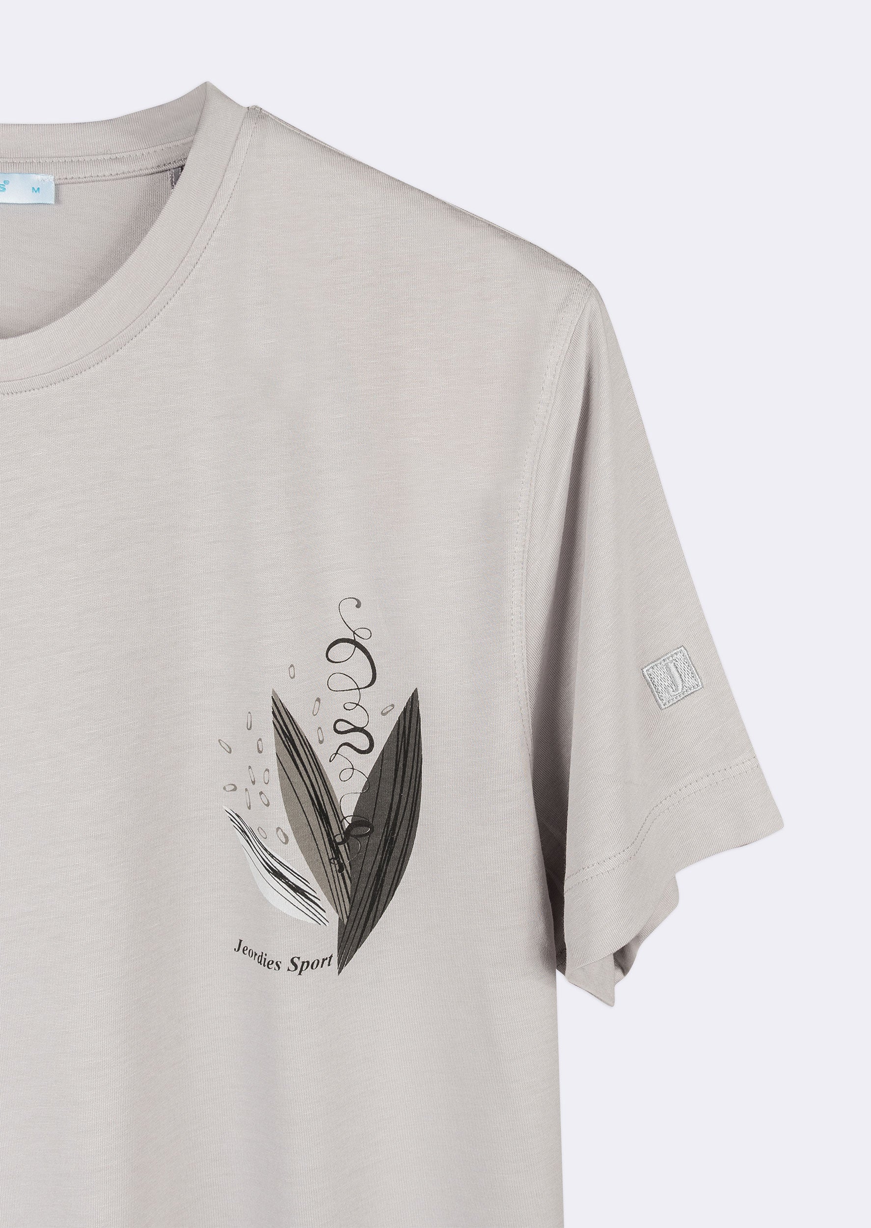 Ice Grey Crew Neck T-shirt