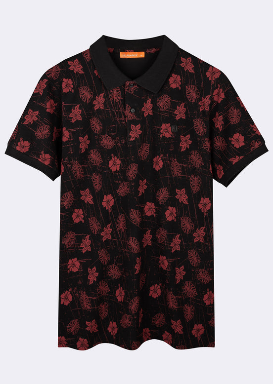 Black Polo T-Shirt