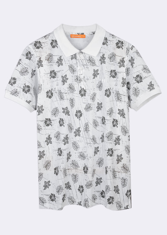 White Polo T-Shirt