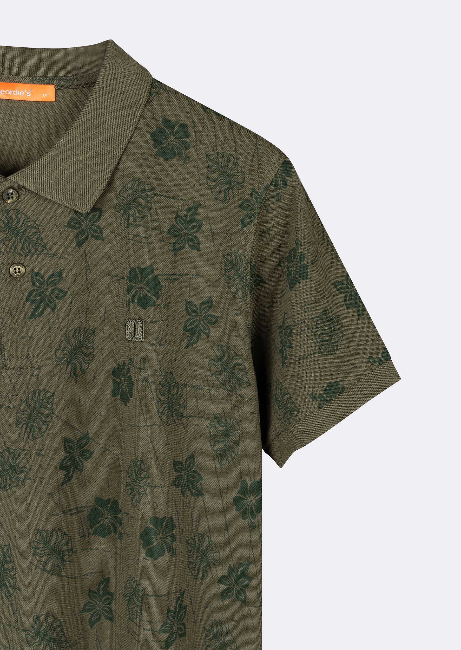 Khaki Polo T-Shirt