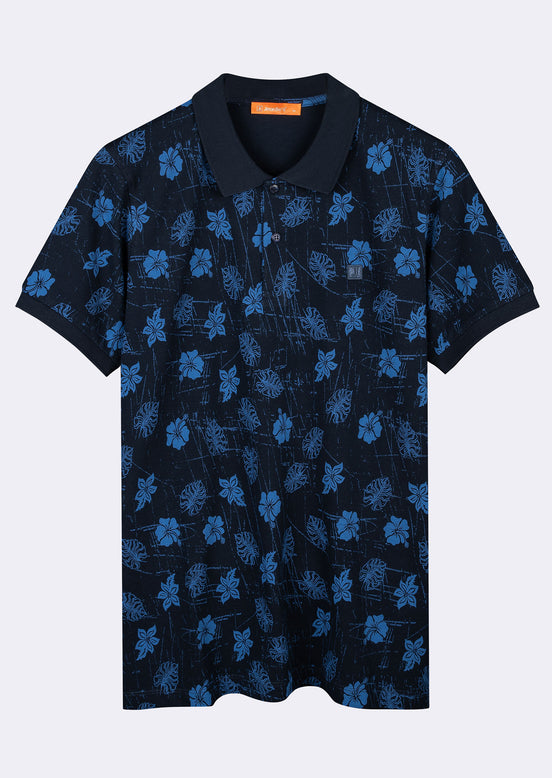 Navy Polo T-Shirt