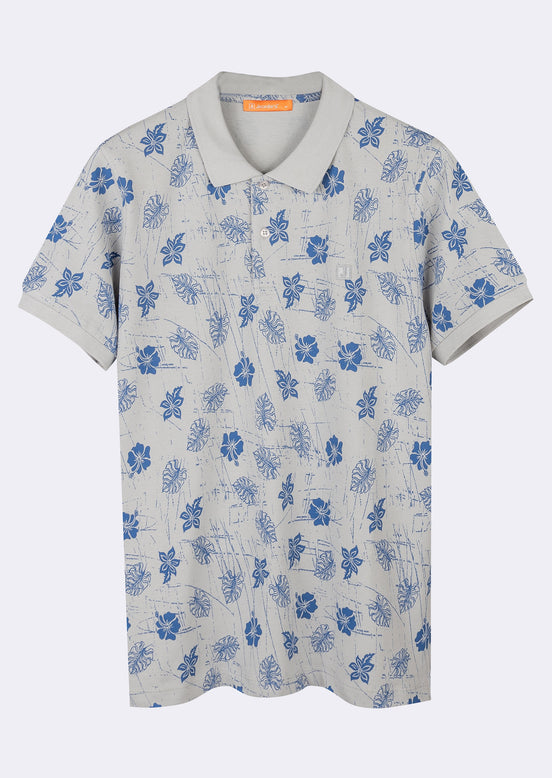 Ice Grey Polo T-Shirt