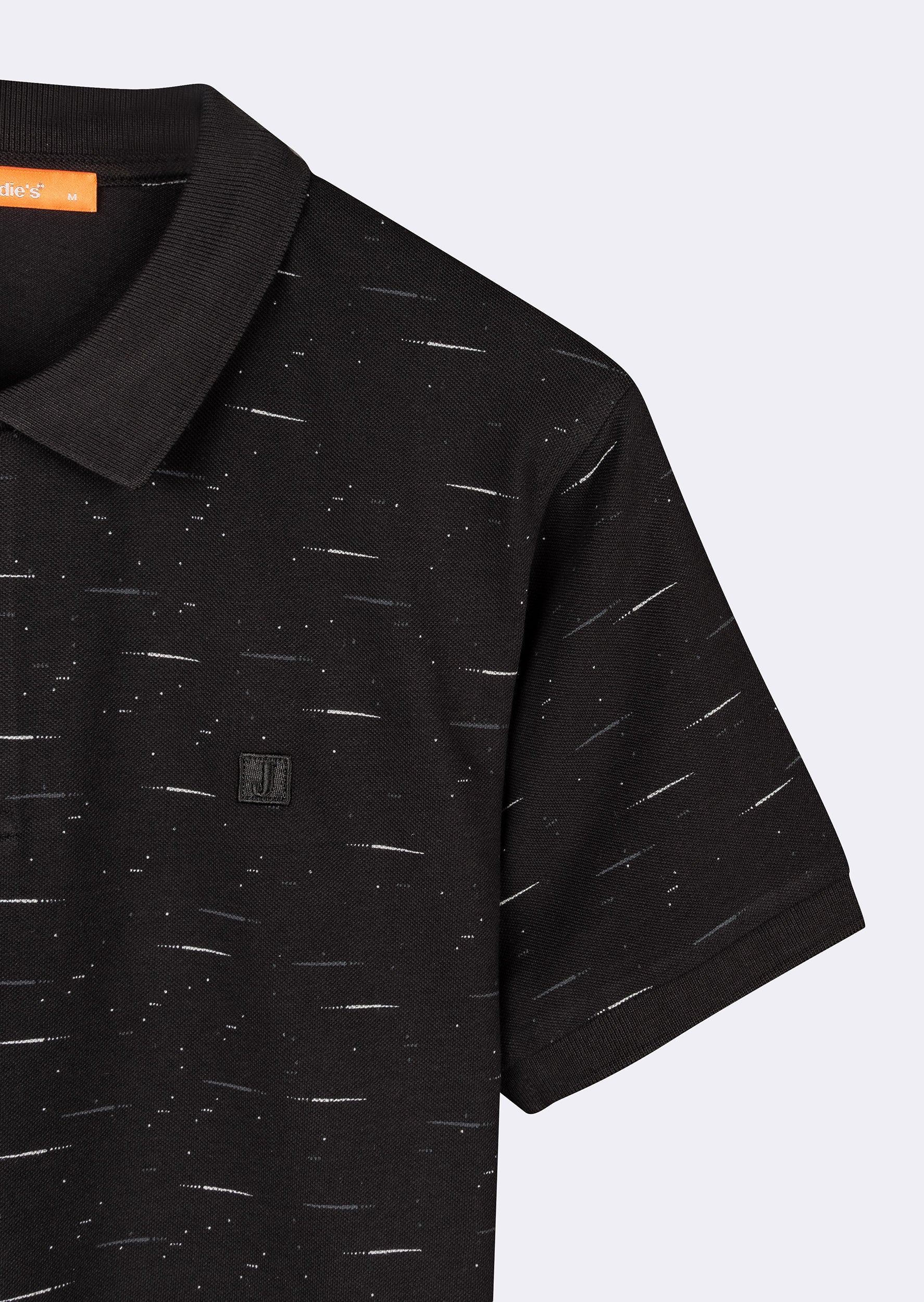 Black Polo T-Shirt