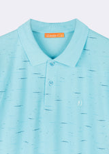 Turquoise Polo T-Shirt