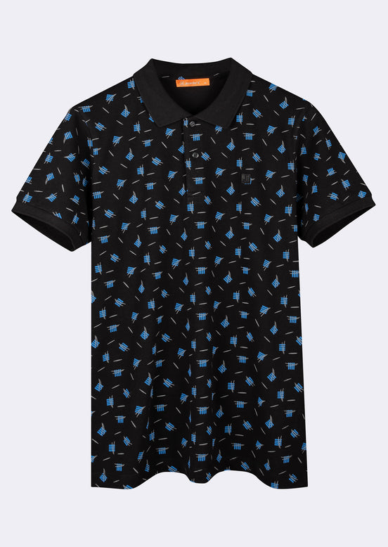 Black Polo T-Shirt