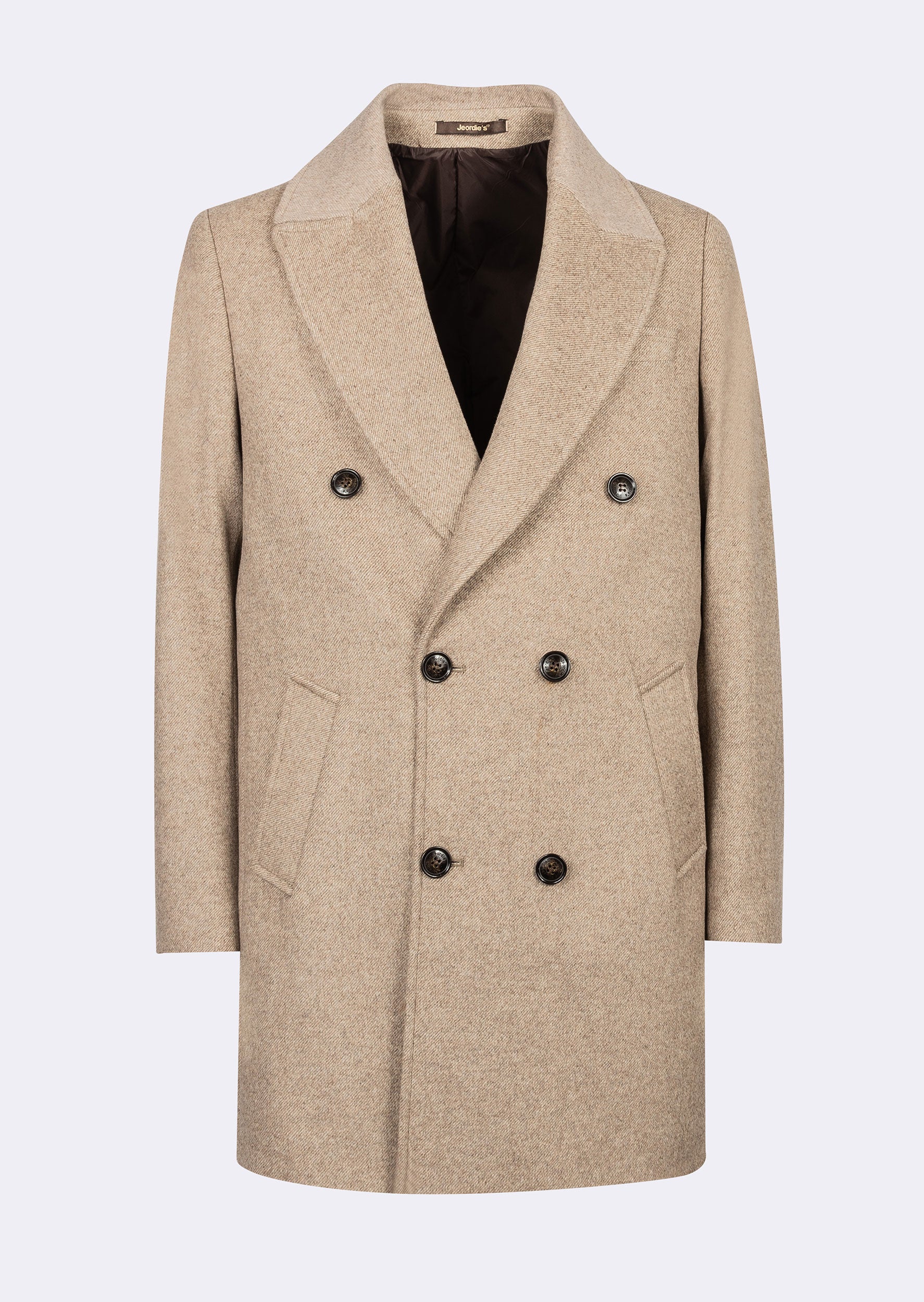 Beige Wool Coat