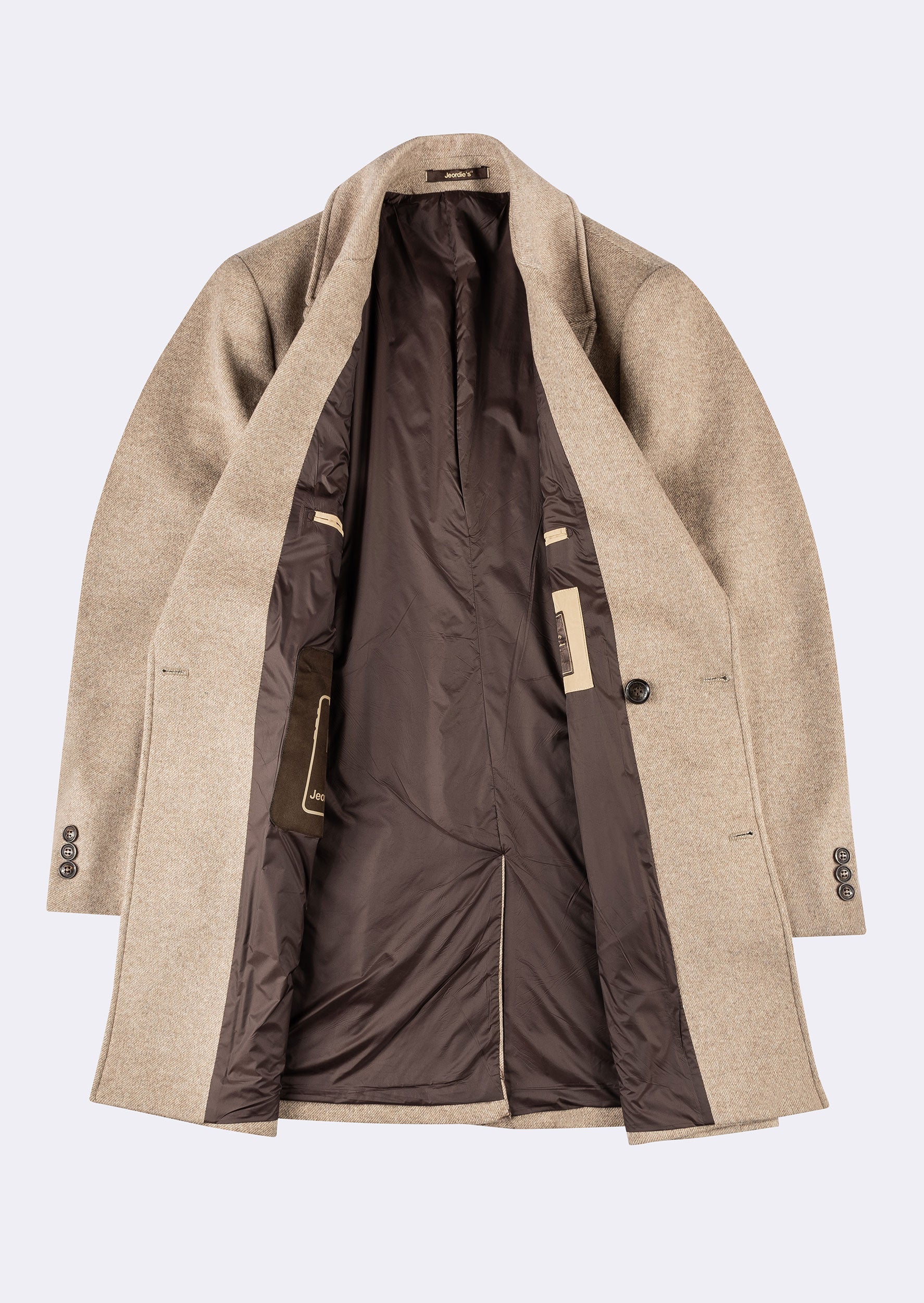 Beige Wool Coat