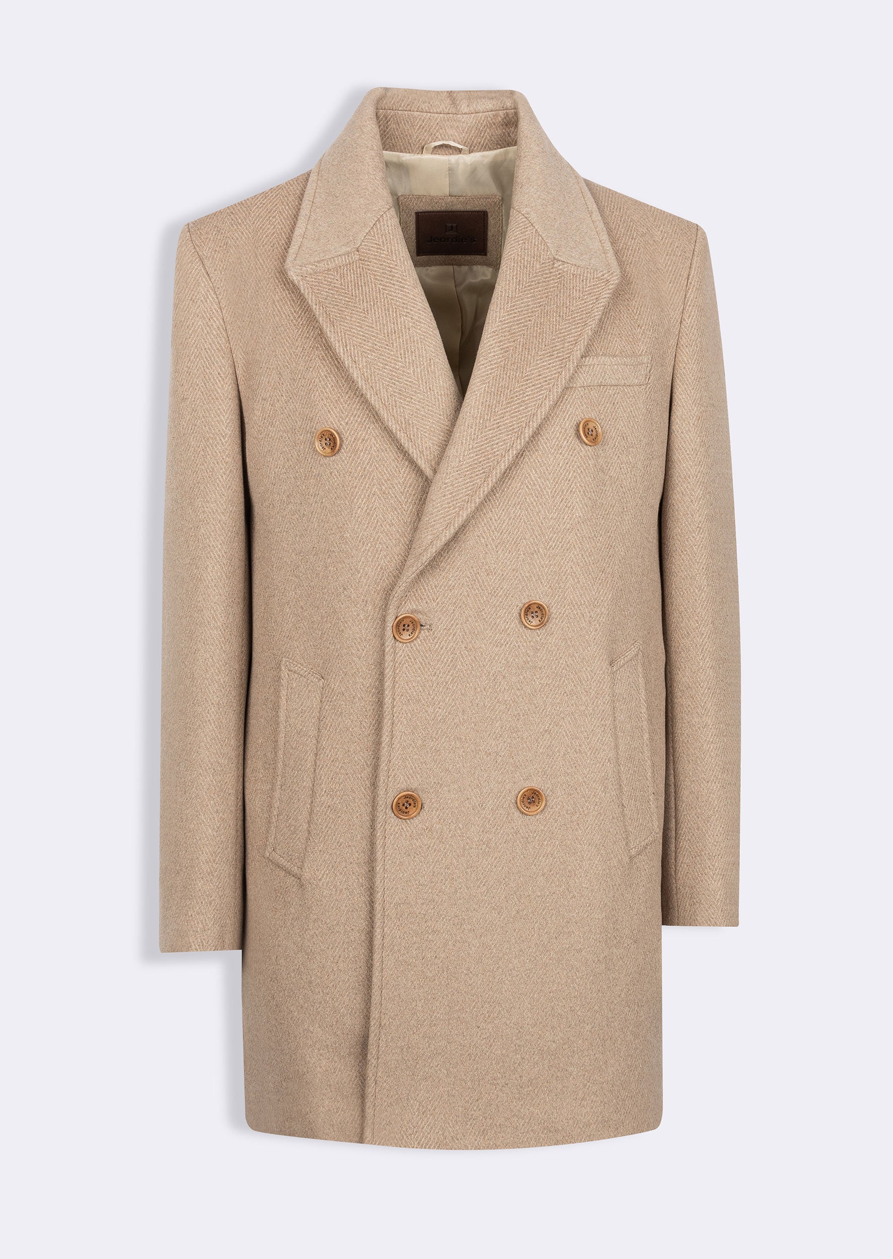 Taupe Wool Coat