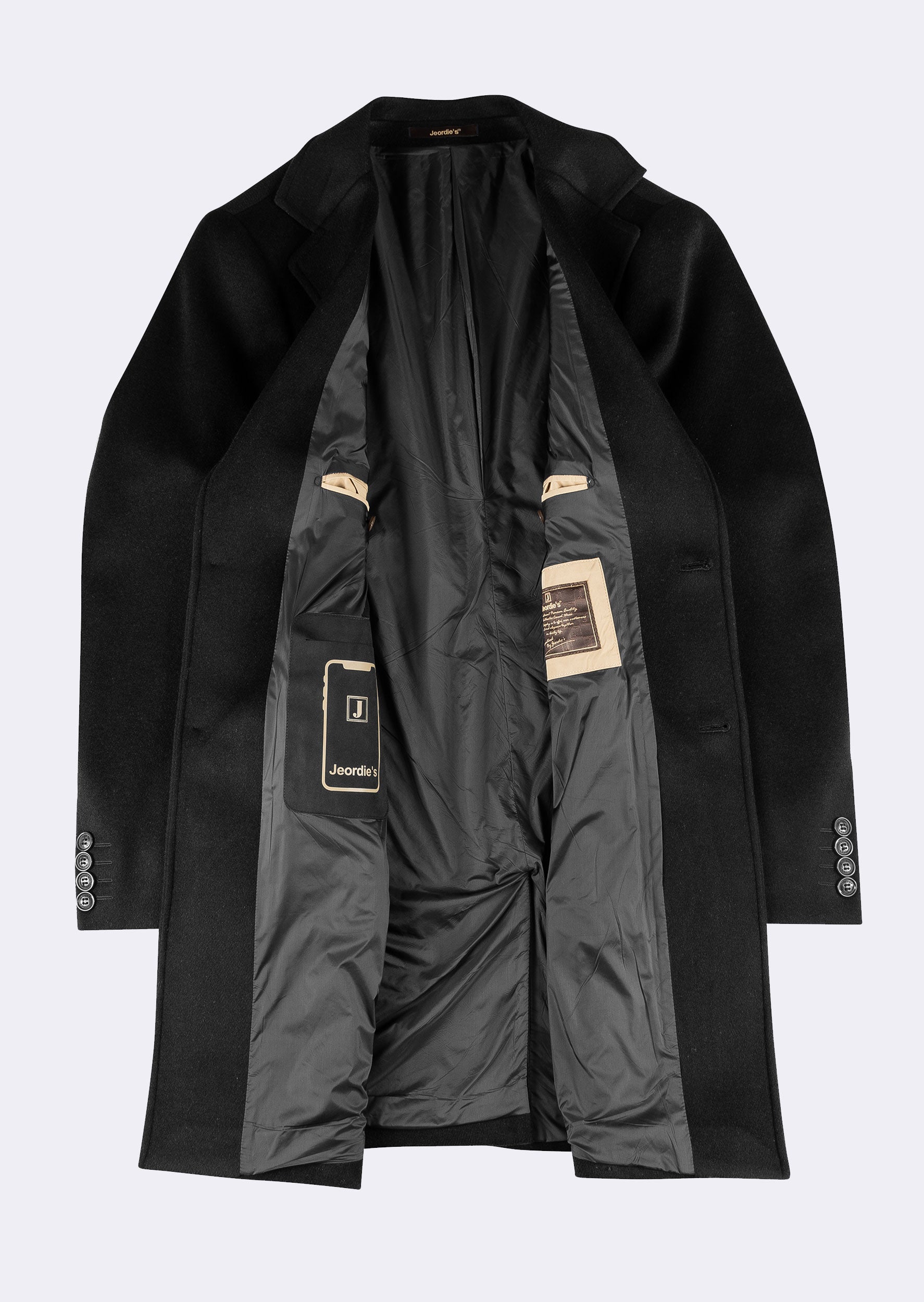 Black Wool Coat