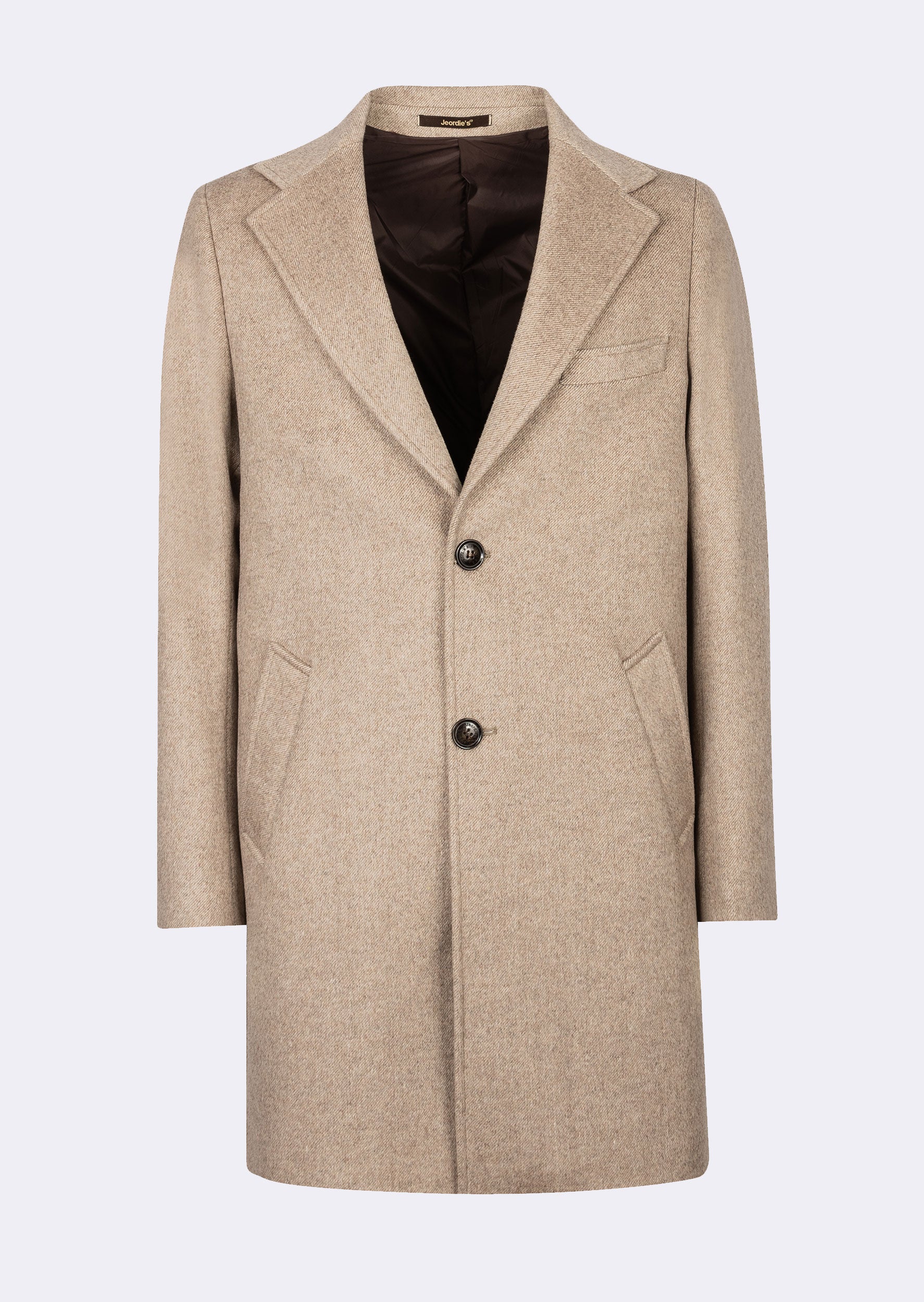 Beige Wool Coat