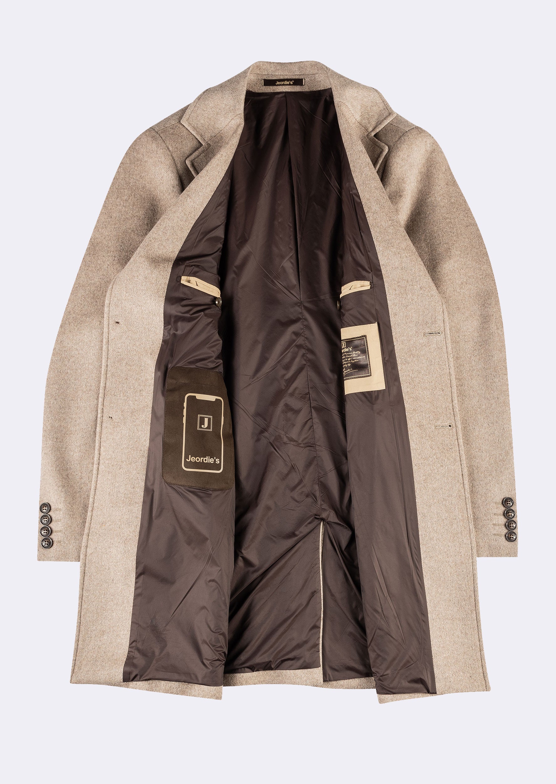 Beige Wool Coat