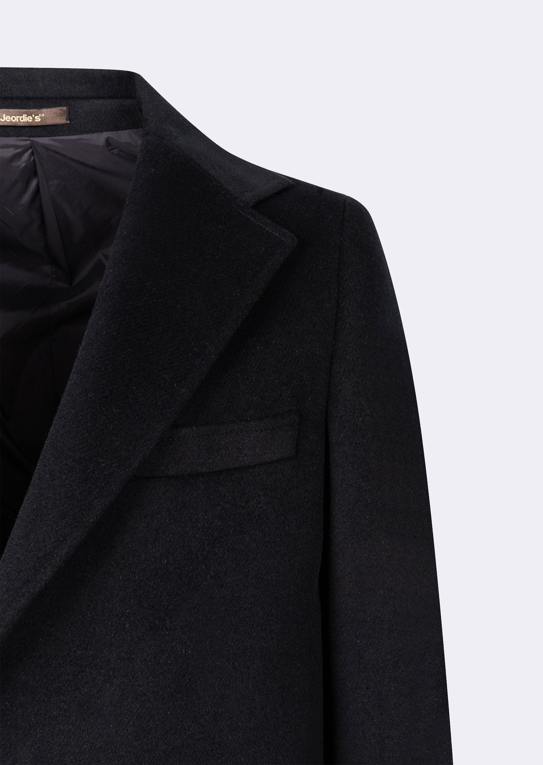 Navy Wool Coat