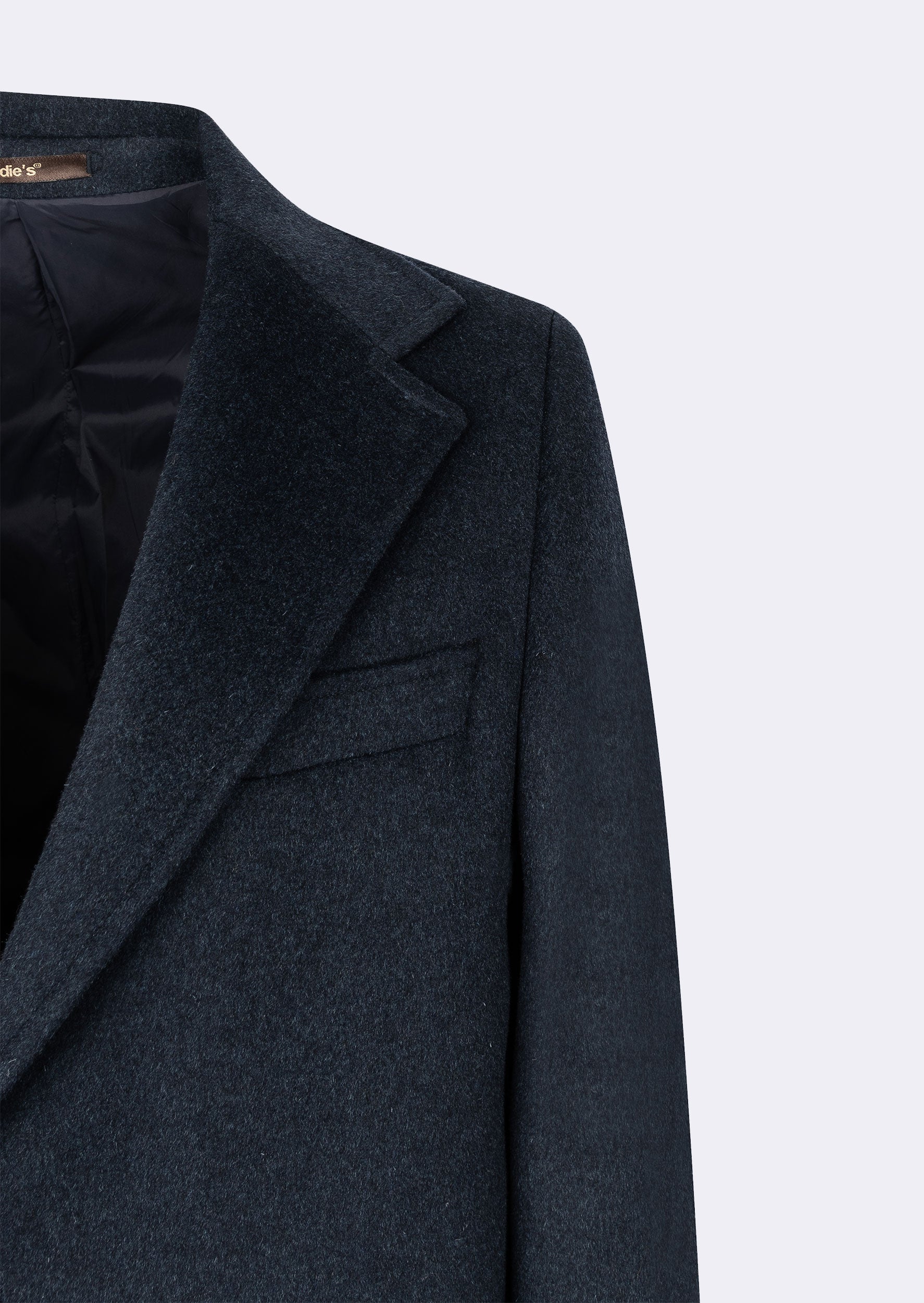 Royal Blue Wool Coat