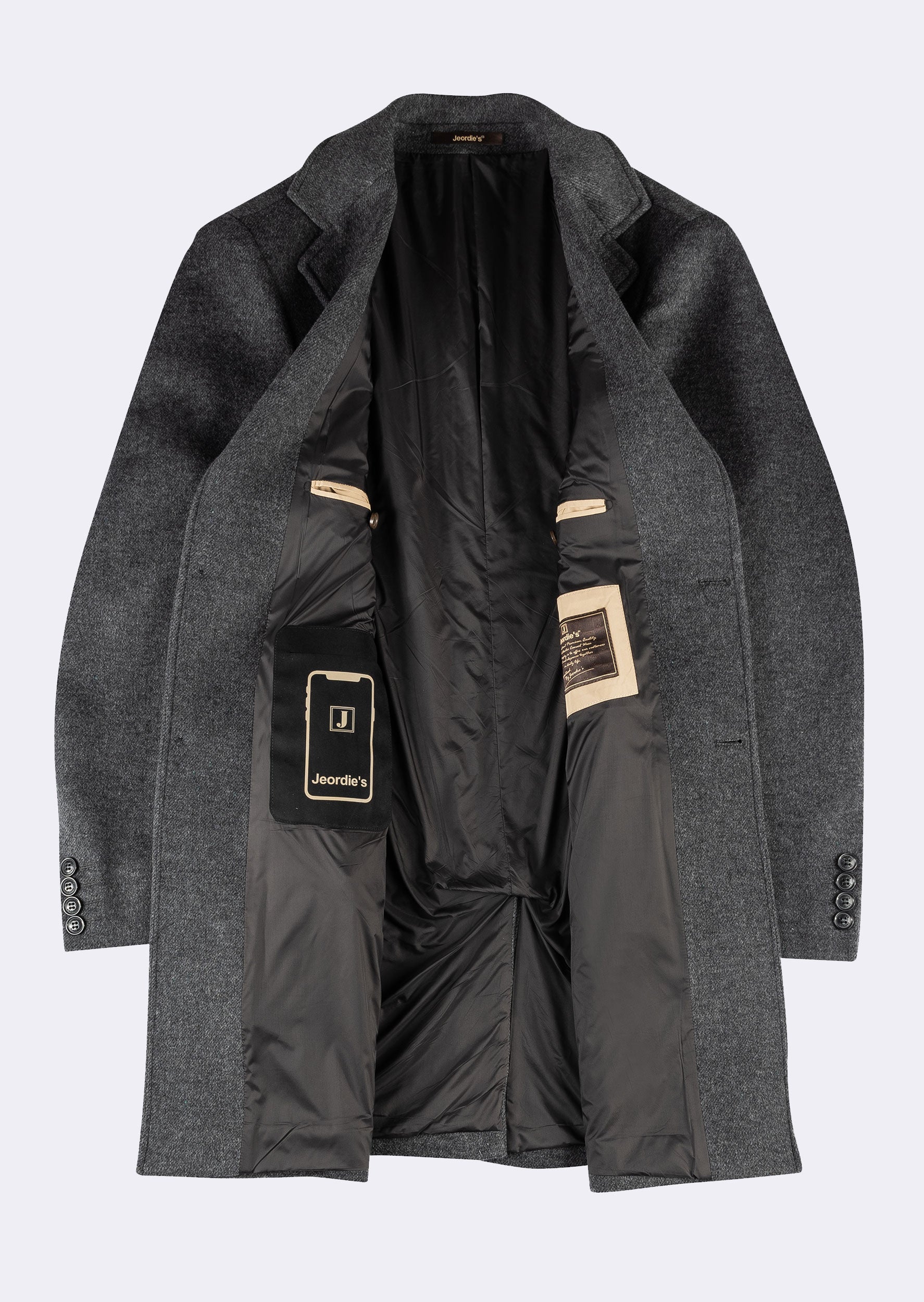 Grey Wool Coat