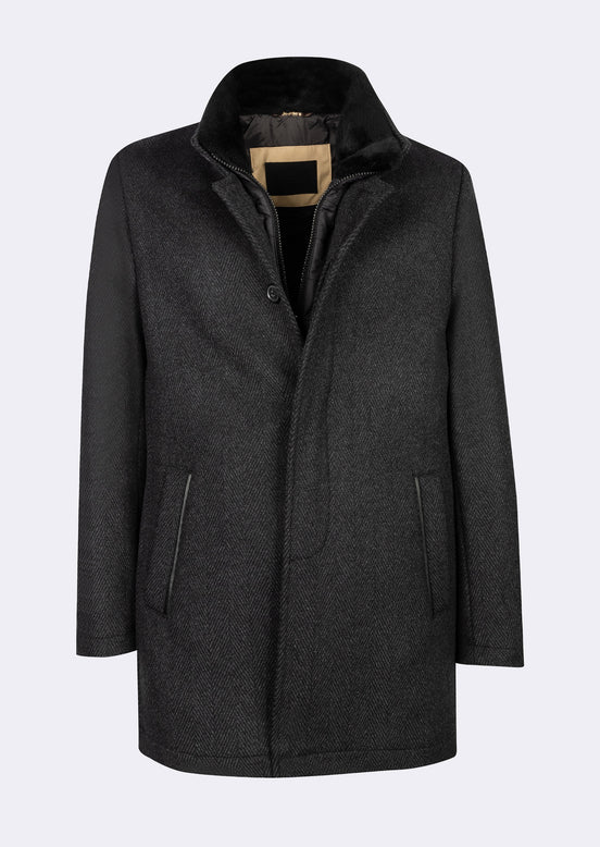 Grey Wool Coat